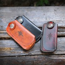 2024 新本革メンズ 財布 卸売オリジナル手作り 財布 5087 第一層牛革植物なめし革長 財布