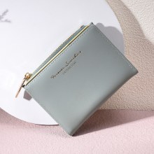 韓国スタイルの新しいレディース財布女の子財布ショートジッパーシンプルな小銭入れ財布財布卸売