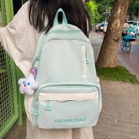 女の子のバックパックイン夏ドーパミンカレッジスタイル中学生スクールバッグ旅行バックパック