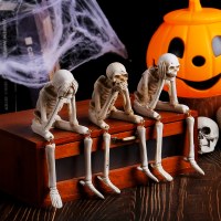 ハロウィン スケルトン 樹脂 オーナメント ゴースト フェスティバル 雰囲気 スケルトン スケルトン クラフト デコレーション