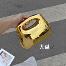 アクリルボックスパーティーカラフルなキャンディーカラークラウドシェル携帯電話バッグハンドクロスボディバッグ女性のための