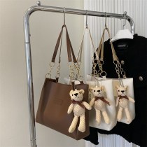 女性用バッグ 大容量 2024 新しいスタイル ファッショナブルなデザイン ショルダー トート ポータブル 仕事 通勤 大型バッグ 秋冬