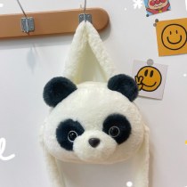 豪華なクロスボディバッグ、かわいいガーリーハートの漫画人形ショルダーバッグ、漫画人形インターネット セレブ ハンドバッグ