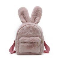 レディースバッグ新しいファッション秋冬バックパックファッショナブルなウサギの耳キャンパス学生スクールバッグ