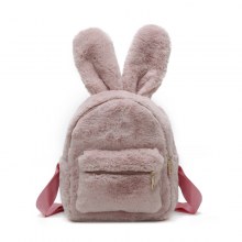 レディースバッグ新しいファッション秋冬バックパックファッショナブルなウサギの耳キャンパス学生スクールバッグ
