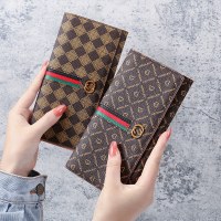 新しい女性用長財布、ヨーロッパとアメリカのファッション小銭入れ、ネットセレブ人気の女性のファッショナブルな多用途小型多機能カードホルダー