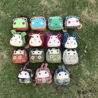 クリエイティブ財布、個性、かわいいレディース、韓国風コイン収納バッグ、立体生地の小さなバッグ、ハンドバッグ卸売