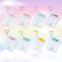 日本の漫画プリント pvc 醜い魚モンスタークロミパチャ犬収納袋カードバッグ小銭入れミニ人形バッグ