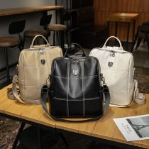 20 24 新しい秋と冬の女性のバックパック大容量多目的カジュアルトラベルバッグファッショントレンドバックパック女性の韓国語版