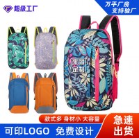 新しいアウトドアサイクリングバッグ、軽量カジュアル学生バッグ、カスタマイズされた大容量スクールバッグ、旅行バックパック、バックパック
