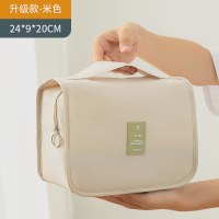 韓国スタイルのシンプルな旅行防水化粧品袋ポータブル大容量化粧品袋フックバッグ洗面用具収納袋