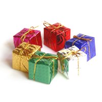 お祝い用品ギフトパッククリスマス用品オーナメントクリスマスツリーデコレーションペンダントシーンレイアウトカラフルなギフト