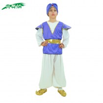 ハロウィンコスプレ仮装子供用男性ロールプレイング王子衣装インディアンアラジン衣装