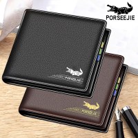 メンズ財布クロコダイル財布メンズ新作特別価格財布ショートファッションビジネス財布クラシック横型バッグ