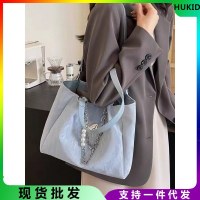 女性用バッグ 2024 新しいスタイル今年人気の大容量トートバッグ夏多用途ショルダーバッグ大学生クラスバッグ