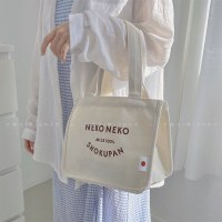 ランチバッグ レディース 2024 新作 スモールバッグ ハイエンド おしゃれ キャンバスバッグ 持ち運び お出かけ ランチボックス ハンドバッグ