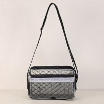 25*16*6 グラフェン帯電防止ダストフリー導電性インクプリント PVC 小さなショルダーバッグコンピュータバッグ