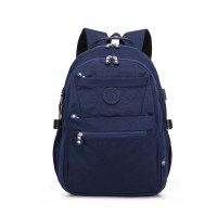 ソフトマルチポケットジッパーバックパック、ニュートラルラミネートジッパーバッグコンピュータバックパック、出張学生バックパック