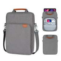 ラップトップ バッグ、ショルダー クロスボディ、iPad 11 インチ タブレット バッグ、撥水性と耐摩耗性の 13 インチ ライナー バッグ (男女兼用)