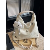 女性のための大容量バッグ 2024 新デザインニッチデザイン通勤多機能ダブルショルダーシングルショルダークロスボディバックパック