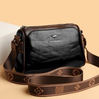 女性のバッグ新しいレトロ両面枕バッグライト高級インターネットセレブショルダーバッグクロスボディバッグ