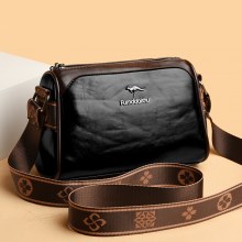 女性のバッグ新しいレトロ両面枕バッグライト高級インターネットセレブショルダーバッグクロスボディバッグ