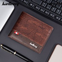 財布 メンズ RFID 水平ショート カラー ストリップ コントラスト カラー ジッパー ウォレット ウォレット