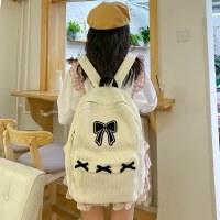 見た目の良い女の子向けの日本のランドセル、女の子向けのシンプルでニッチな万能バックパック、韓国の高校生バックパック