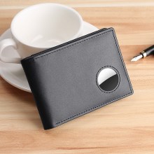 新しい財布メンズショート本革財布第一層牛革盗難防止ブラシ RFID 抗磁気財布