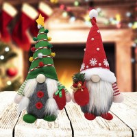 2024 クリスマス飾り 地球神クリスマス 顔のない人形の飾り クリスマス飾り
