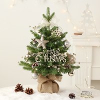 クリスマス装飾オルゴールベースミニクリスマスツリーパッケージホテルモールクリスマス