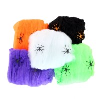 ハロウィンクモコットンバー KTV 装飾用品ゴーストフェスティバルシーン装飾小道具クモの巣クモの糸