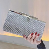 2024 新ダイヤモンドバッグクラッチバッグディナーバッグドレス女性のバッグ社交家パーティー小さなバッグ花嫁介添人バッグブライダルバッグ