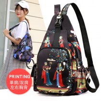 多機能 バックパック レディースバッグ軽量防水チェストバッグ女性の多目的小型 バックパック チェストバッグ女性の 3 ウェイクロスボディバッグ
