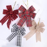 クリスマスの弓 クリスマスの装飾 アゲハの弓 クリスマス ツリーの装飾の弓