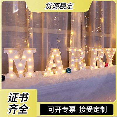 26個の英字ライト、LEDシンボルモデリングライト、ウェディングナイトライト、誕生日プロポーズライト