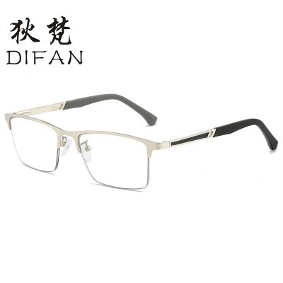 抗青色光マルチフォーカス変色金属 老眼鏡 男性用高解像度ビジネス高齢者 老眼鏡 感光性変色フラットグラス