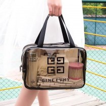 透明化粧品袋大容量トイレタリーバッグ PVC 防水ポータブル収納袋旅行収納袋化粧品袋卸売