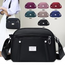 女性用カジュアルショルダーバッグ、毎日の旅行用 携帯 電話バッグ、ファッショナブルでパーソナライズされたデザイン、女性用のコンパクトで大容量のナイロンクロスボディバッグ