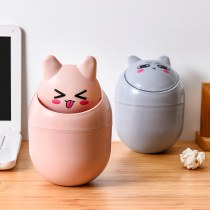 北欧デスクトップゴミ箱かわいいホームオフィスデスク女の子の寝室小さなベッドサイドコーヒーテーブルクリエイティブリビングルームダイニングテーブル
