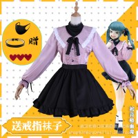 ハロウィン V ホーム初音ミク ヴァンパイア cos フルセットのコスプレ衣装無料アクセサリーハロウィン
