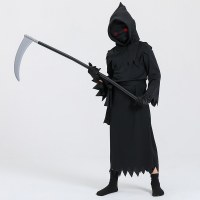 新しい子供のハロウィン cos 衣装死衣装越境コスプレ発光メガネ服ステージパフォーマンスの服