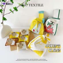 新しい中秋節ギフトバッグニットバッグ女性の翡翠ウサギソフトニットバッグコンパニオンギフトバッグハンドバッグ