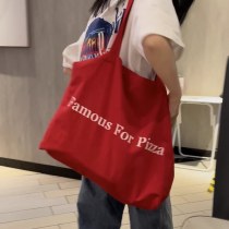 シンプルなポータブルキャンバスバッグ、大容量、デイリーカジュアルオフィスワーカー ショルダー バッグ、ニッチトートバッグ、多用途キャンバスバッグ