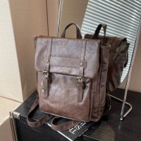大容量レトロオールマッチバックパック女性の 2024 新しいポータブル韓国ランドセル高品質のお出かけバックパック