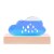 云朵天蓝色款及时雨+底座+免费刻字