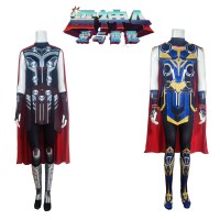 トール 4 愛とサンダー cos 男性と女性トールトールジェーンボディスーツ子供大人ハロウィン cos 服