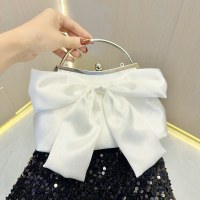 熱い販売の白いウェディングバッグ、宴会用ハンドバッグ、フェアリーバッグ、ディナー用ハンドバッグ、高級ドレスバッグ、チェーンバッグ