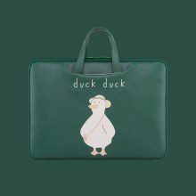 Apple ラップトップ ハンドバッグ ダイビング素材 MacBook に適した男性と女性のための漫画のラップトップ バッグ