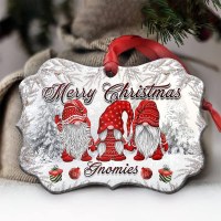 新しいアクリルフラットクリスマスオーナメント – 姉妹の家族のクリスマスに最適なギフト